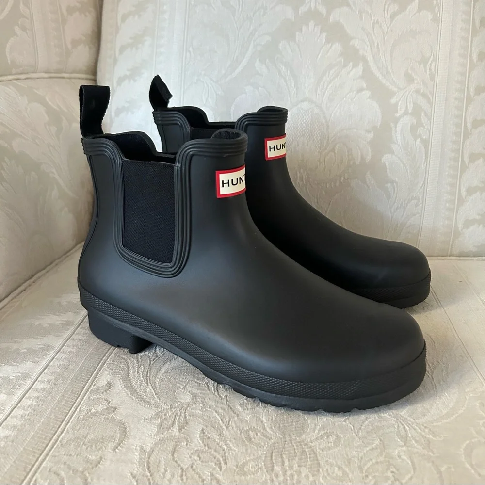 NEW 🆕 Women's Original Chelsea Boots rain boots black women size 8 euro 39